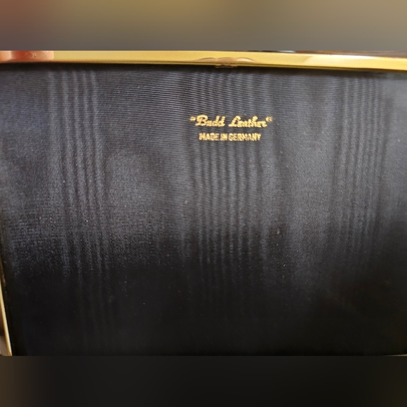 Vintage "Budd Leather Creations" Photo Case NWT - Picture 2 of 9